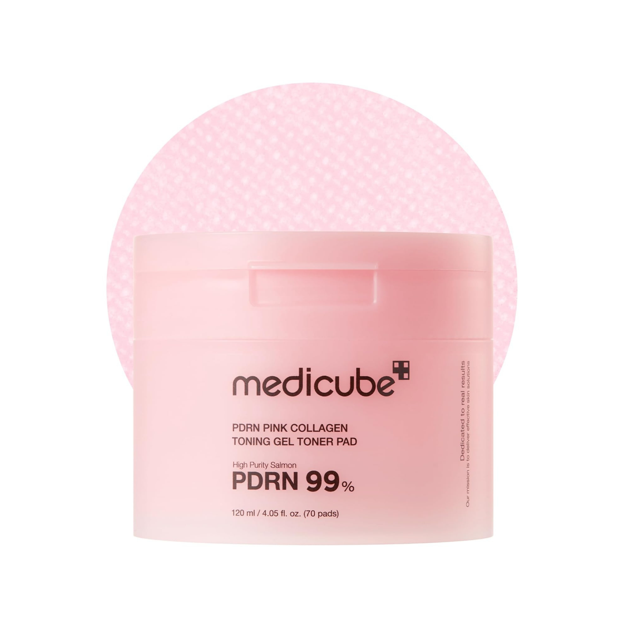Pdrn Pink Collagen Toning Gel Toner Pads