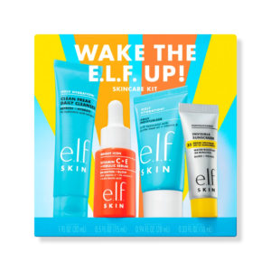 Kit de cuidado facial Wake the elf Up de elf SKIN, tamaño viaje