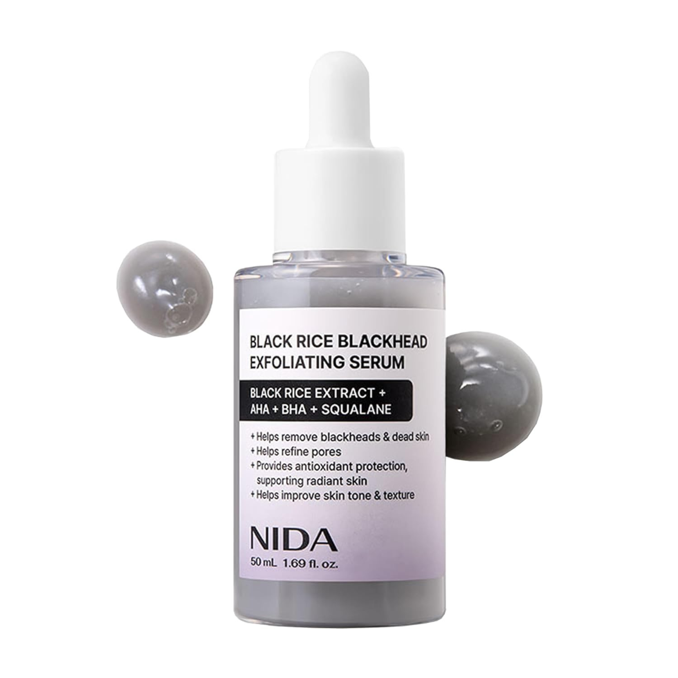 Black rice blackhead exfoliating serum
