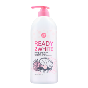 Ready 2 White Pearl & Rose Serum Body Bath Cream