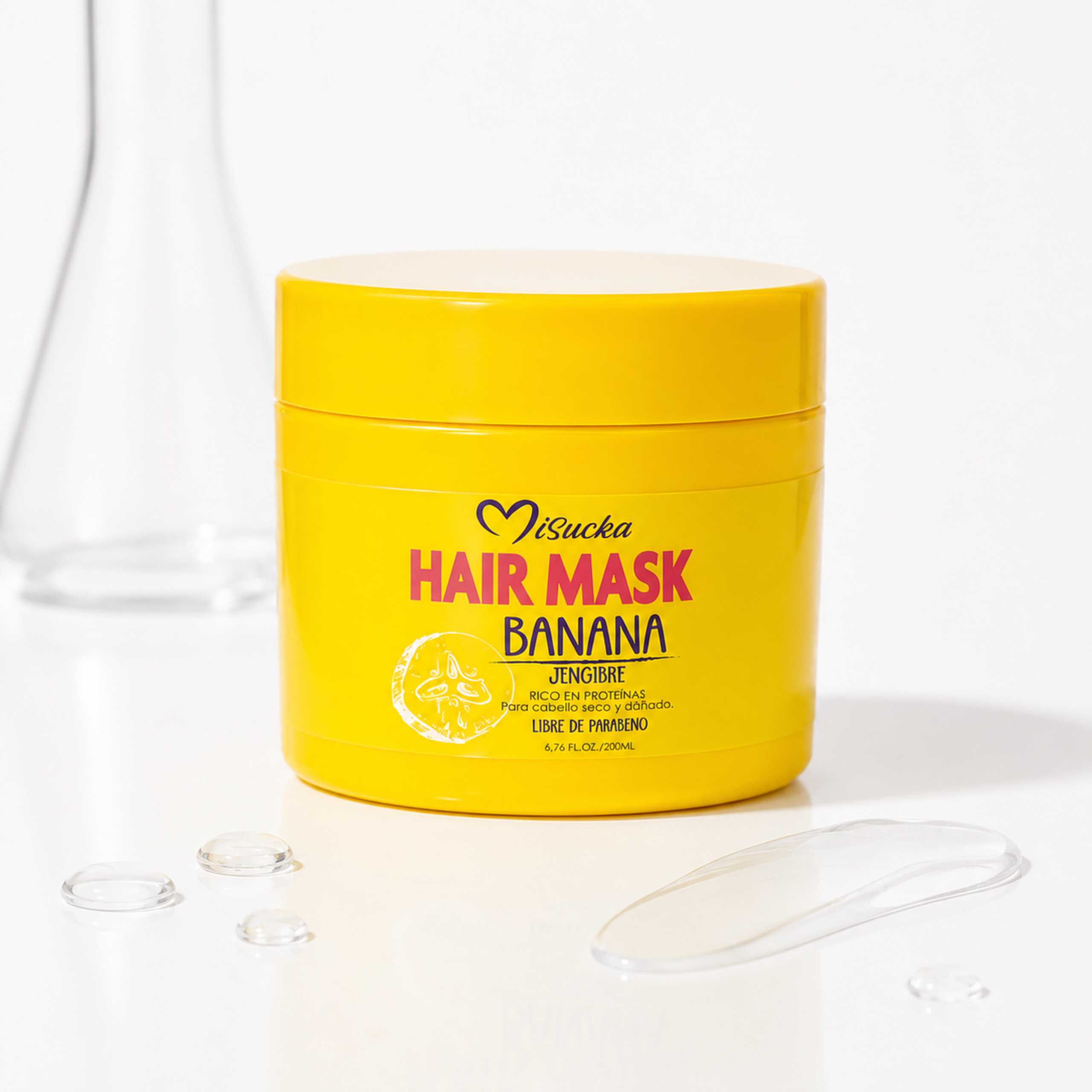 Mascarilla capilar Banana y Jengibre
